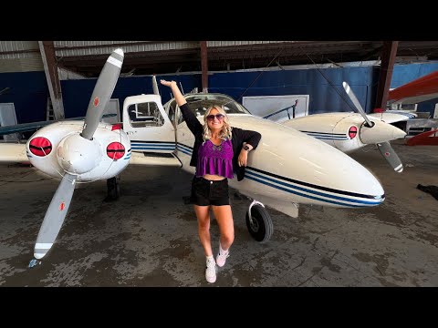MY FIRST TIME FLYING A PIPER SENECA | TEST FLIGHT!