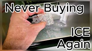 Stop Buying Bagged Ice With This Ice Maker