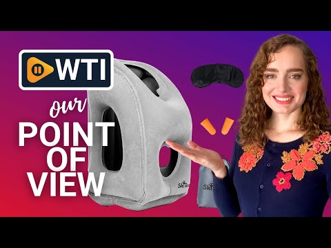 Skyrest Inflatable Travel Pillow - WTI product video review