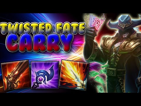 HOW TO PLAY TWISTED FATE MID & SOLO CARRY IN SEASON 11 | Twisted Fate Guide S11 - League Of Legends