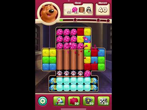 TOON BLAST Levels 2543 - 2550 [No Boosters]