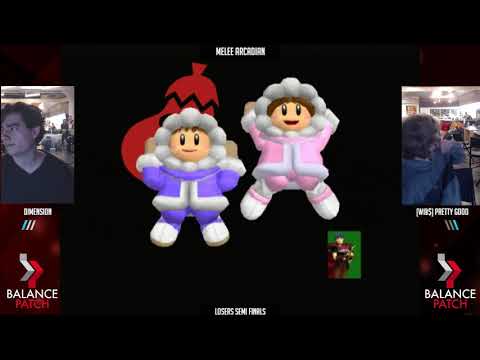 NE Melee Arcadian 5 - Dimension (Marth) vs. Pretty Good (Ice Climbers) - SSBM LSF