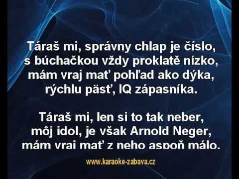 Karaoke klip Správni chlapi vymreli - Pavol Habera