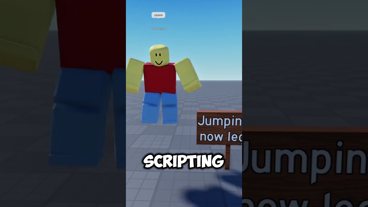How to Disable Jumping In Roblox Studio! #roblox #scripting #robloxstudio