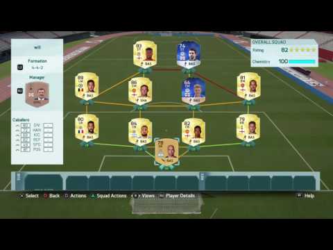 Fifa 16 100k Squad builder Will Grigg Edition