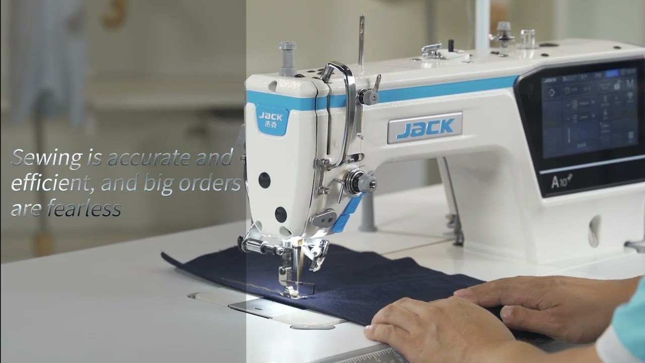 Промышленная швейная машина Jack JK-A10 (комплект) видео