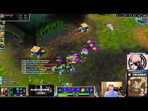 Bjergsen   Zed vs Ahri   Mid 3225
