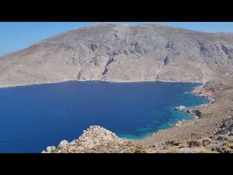 Tilos Greece. Walk part way on coastal path.