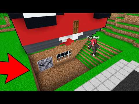 NEDEN EVİMİN ALTINA GİZLİ GEÇİT YAPTIM? - Minecraft