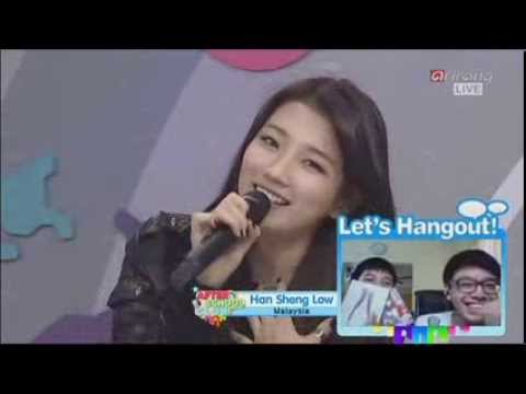 131120 Suzy singing Don't Forget Me