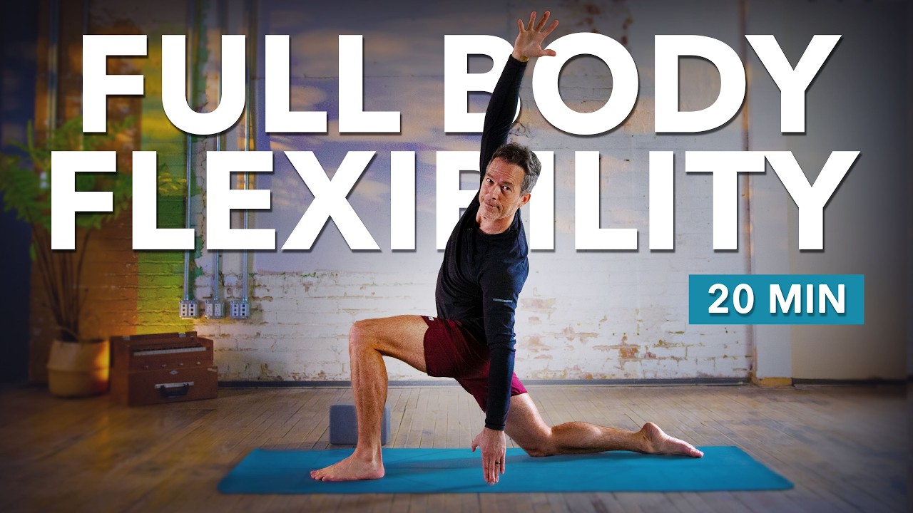 20 Min Yoga for Flexibility l Full Body Stretch
