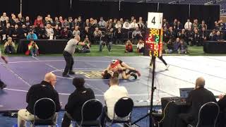 Exciting finish in D4 119-pound wrestling championship