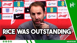 Rice is CRUCIAL for us! | Gareth Southgate praises Arsenal midfielder despite 1-0 defeat to Brazil