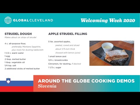 Welcoming Week Around the Globe Cooking - Slovenia