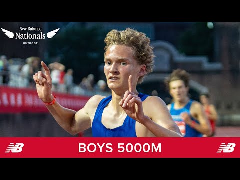 Boys 5000m - New Balance Nationals Outdoor 2024