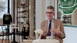 Ralph Lauren The Polo Gazette l Coffee at Ralph’s with writer