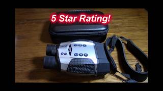 SEE IN TOTAL DARKNESS! Oaktiv Night 4K Vision Goggles with Sound, IR Illumination, LED Flashlight