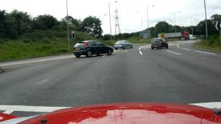 preview picture of video 'M6 Island from A444 Nuneaton to Coventry - Evolve Driving Lesson'