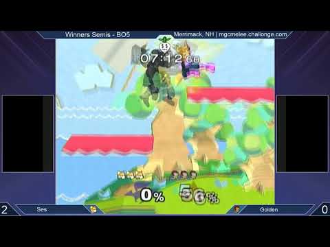 SSS 11.2 SSBM - Ses (Fox) vs. Golden (Ganondorf) - Melee WSF