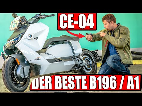 BMW CE04 125CCM THE BEST ELECTRIC A1 B196 CODE 111 SCOOTER!