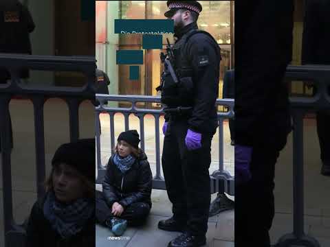 Bei Gaza-Protest: Greta Thunberg in London festgenommen