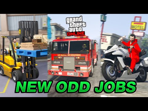 EVERYTHING You Need To Know About Firefighter, Forklifting & Newspaper Jobs in GTA Online