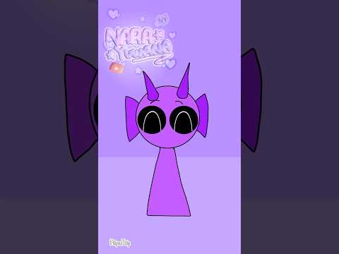 if Sprunki Durple phase 1 but phase 4 sound #sprunki #shorts