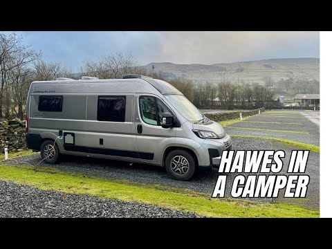 Hawes Caravan & Motorhome Club Site in a Swift Carrera Campervan