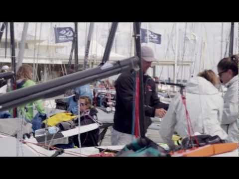 2012 ISAF World Cup Sail Melbourne 2012 Race Highlights Days 1 & 2.