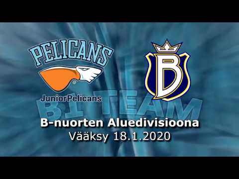 La 18.1.2020 Pelicans B1 Team - Blues Team
