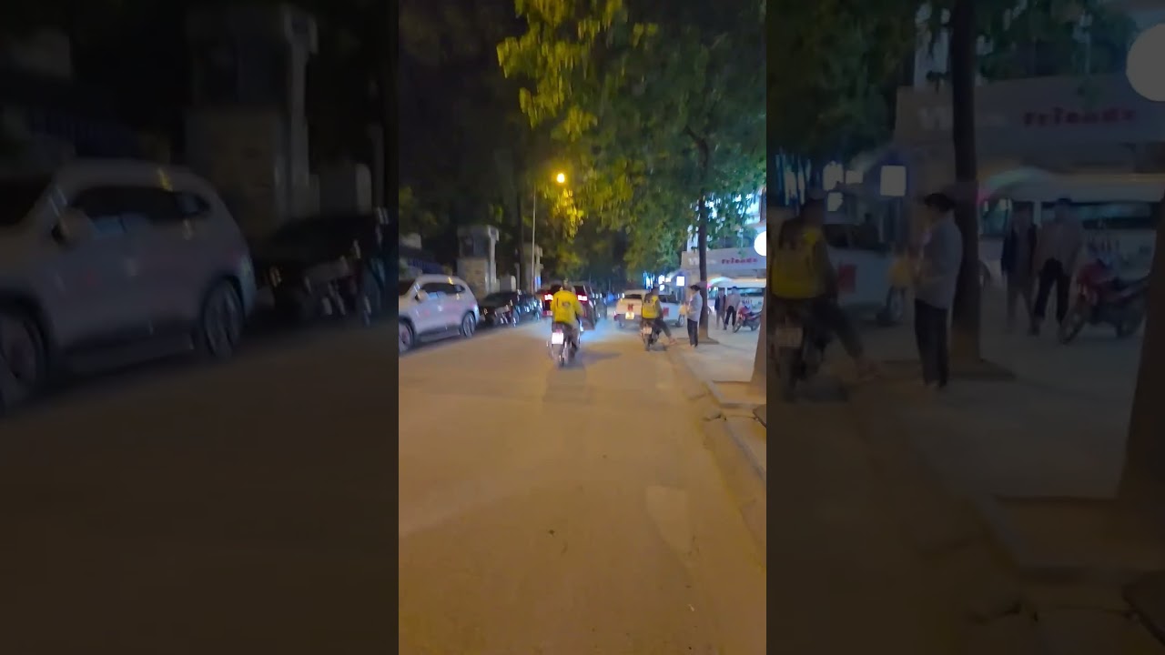 금요일 밤 미딩 풍경. 사람도 불빛도 활기 가득한 하노이의 일상✨#미딩 #하노이일상 #하노이여행 #체리che…