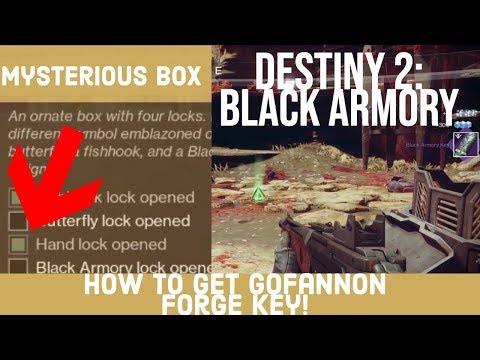 GOFANNON KEY Mysterious Box Key #2: Hand Lock Open