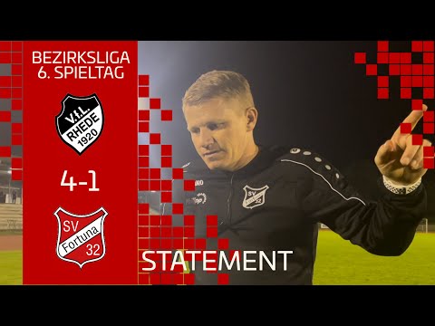 „Es ist brutal“ | Statement nach Rhede | SV Fortuna