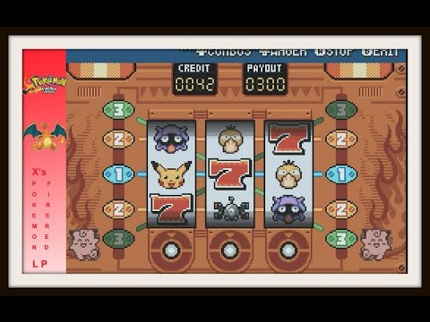 Pokemon Fire Red How TO HIT THE JACKPOT ON SLOT MACHINES IN THE GAME CORNER AND GET UNLIMITED COINS!