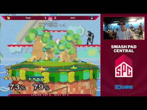 SPC 117 - Losers Top 8 - Tank (Fox) vs Jerb (Marth)