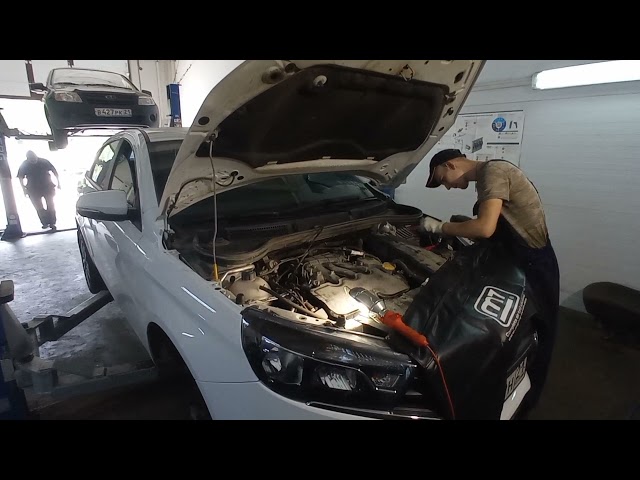 Как Снять Впускной Коллектор Лада Веста