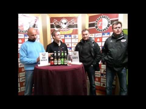 Pressekonferenz 16. Spieltag (02.12.2012): ESV Buchloe - ESC Dorfen