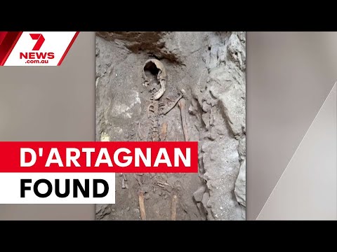 Skeleton found in Dutch church may be famous musketeer D'Artagnan