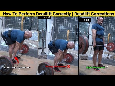 How To Perform Deadlift Correctly | Deadlift Corrections | Mukesh Gahlot #youtubevideos