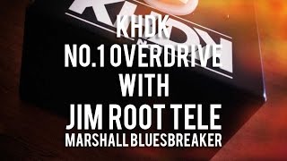 Video thumbnail for KHDK: No.1 OD - with Jim Root Tele and Marshall JTM45 (Bluesbreaker) by Brett Kingman