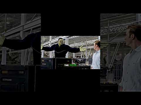 Smart Hulk Attempts Time Travel Without Tony 💀 #hulk #endgame #timetravel #marvel #comedy