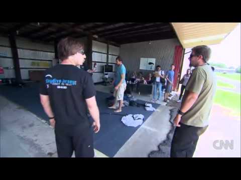 Grandma shrugs off terrifying skydive