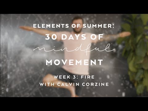 Power Yoga Flow with Calvin Corzine - Elements of Summer: 30 Days of Mindful Movement