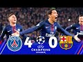 PSG 4 × 0 Barcelona ( Di Maria Show) UCL 2016-2017 Round of 16 Extended Highlight and Goals HD