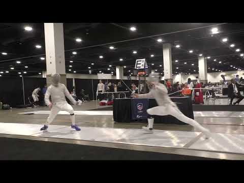 Junior Olympics 2023 JMS - L32 - Jaden Callahan v Taylor Chon