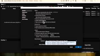 Optimize Adobe Media Encoder CC Preferences