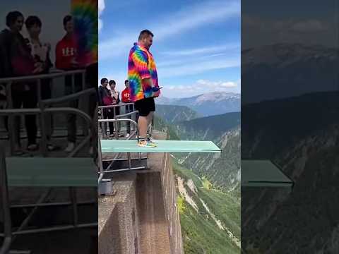 Cliff Jelly Airbag is SUPER Bouncy 😳💥 He Jumps… Then Springs Back Higher | AI Adventure Concept