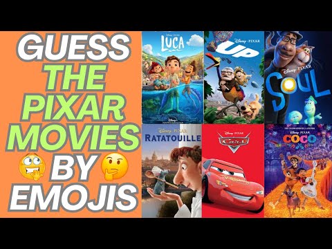 🎬 Guess the PIXAR MOVIE By Emojis! 🌟 | Ultimate Disney Pixar Quiz Challenge! 🎉