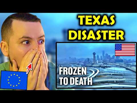 European Reacts to The INFAMOUS Texas Deep Freeze 2021
