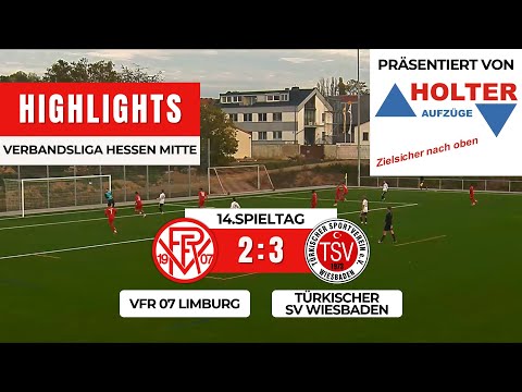 VfR 07 Limburg - Türkischer SV Wiesbaden 2:3 | Verbandsliga Hessen Mitte | 14.Spieltag
